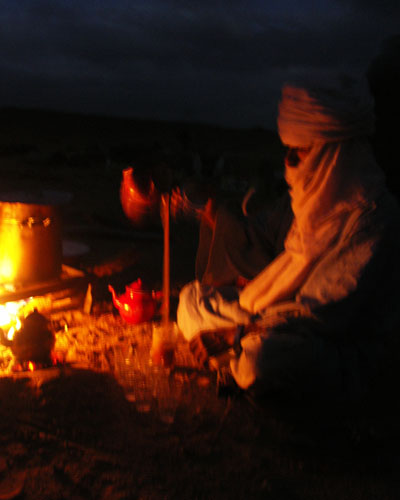 Traditioneller
              Tee der Tuareg